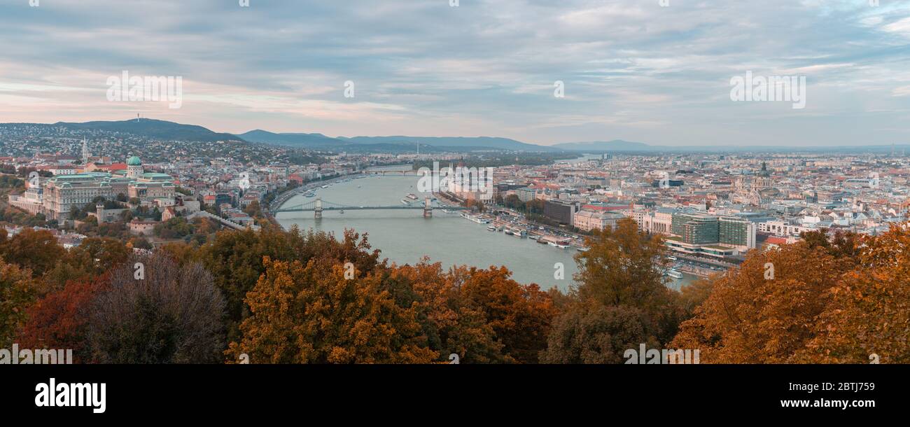 Budapest panoramic view hi-res stock photography and images - Alamy