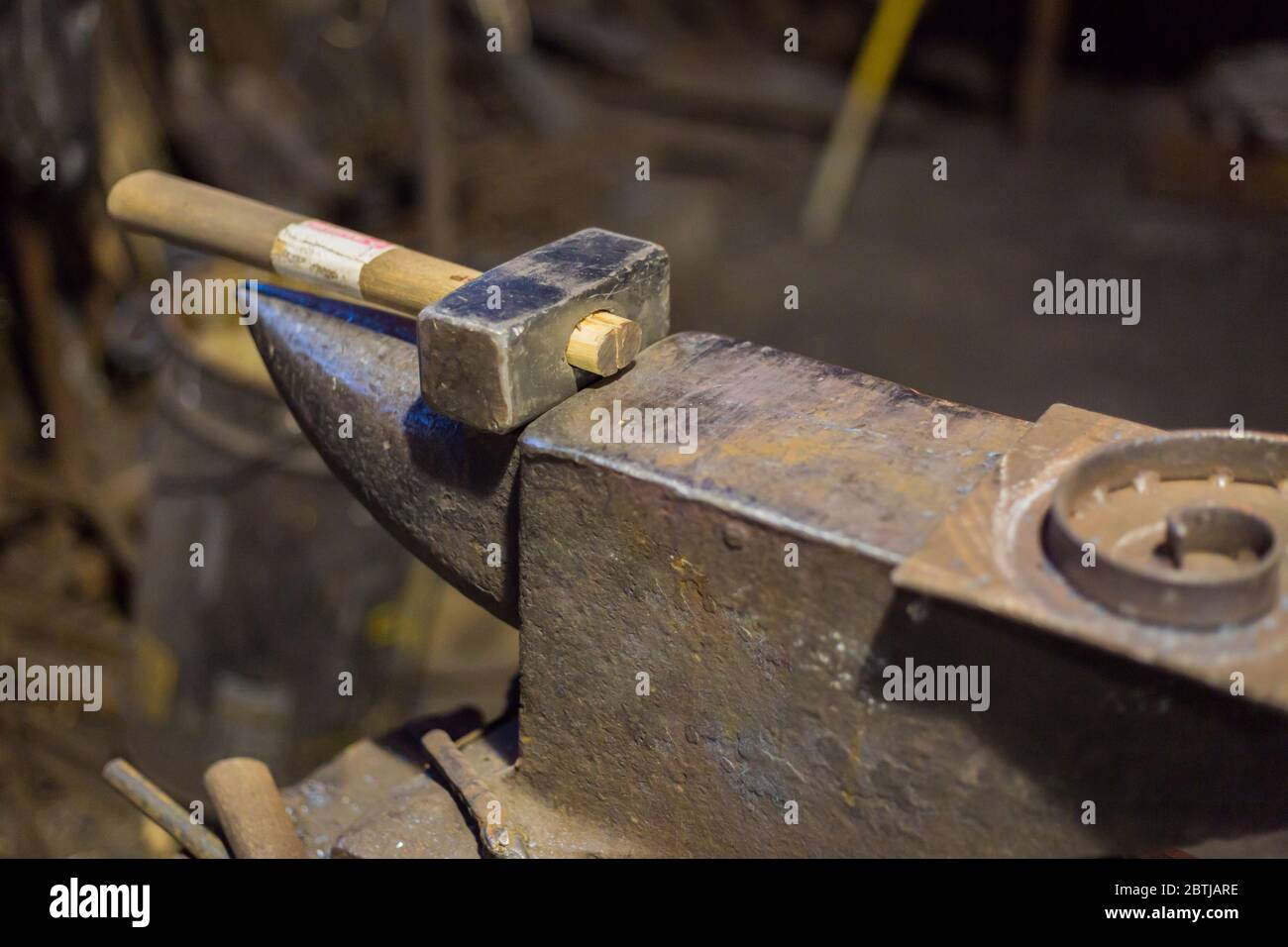 Blacksmith hammer hires stock photography and images Alamy