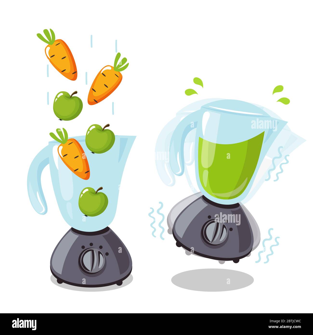 kawaii cute happy blender technology Stock Vector Image & Art - Alamy