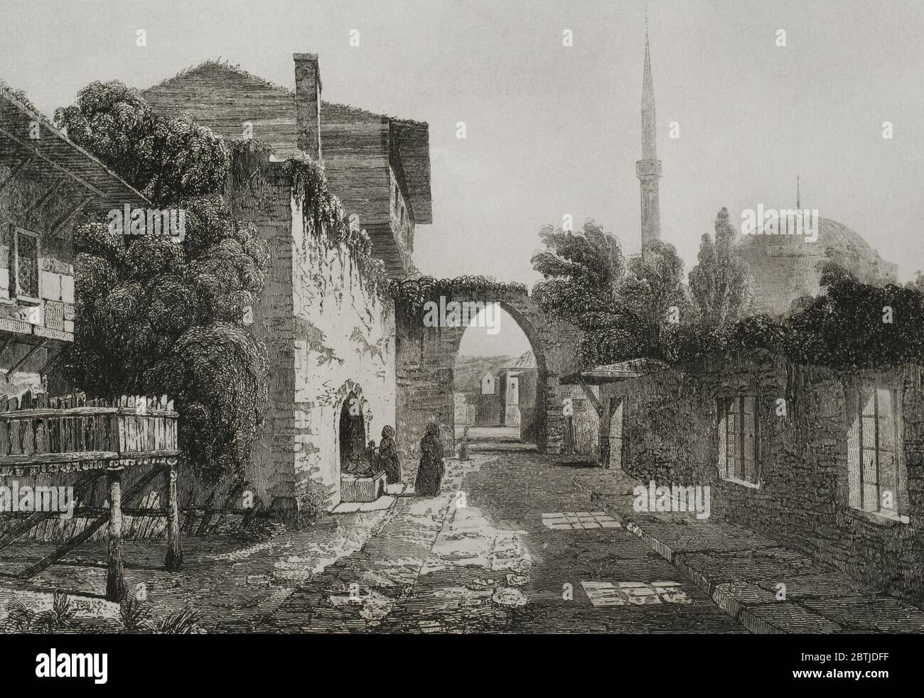 Ottoman Empire. Turkey. Constantinople (today Istanbul). Turkish