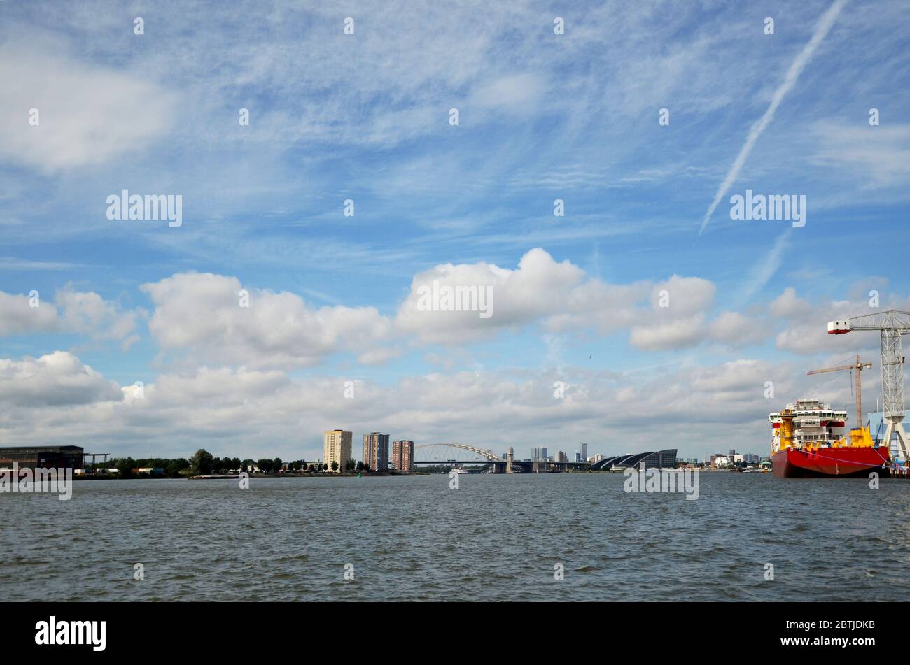 The Port of Rotterdam is the largest port in Europe, located in the