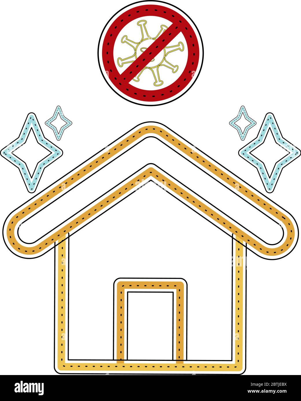 Clean house icon Stock Vector Image & Art - Alamy