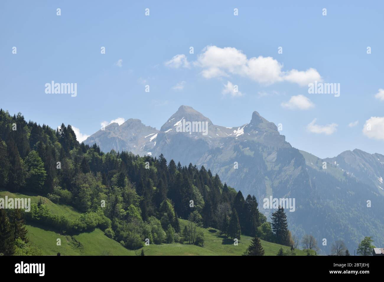 Swiss mountains Stock Photo