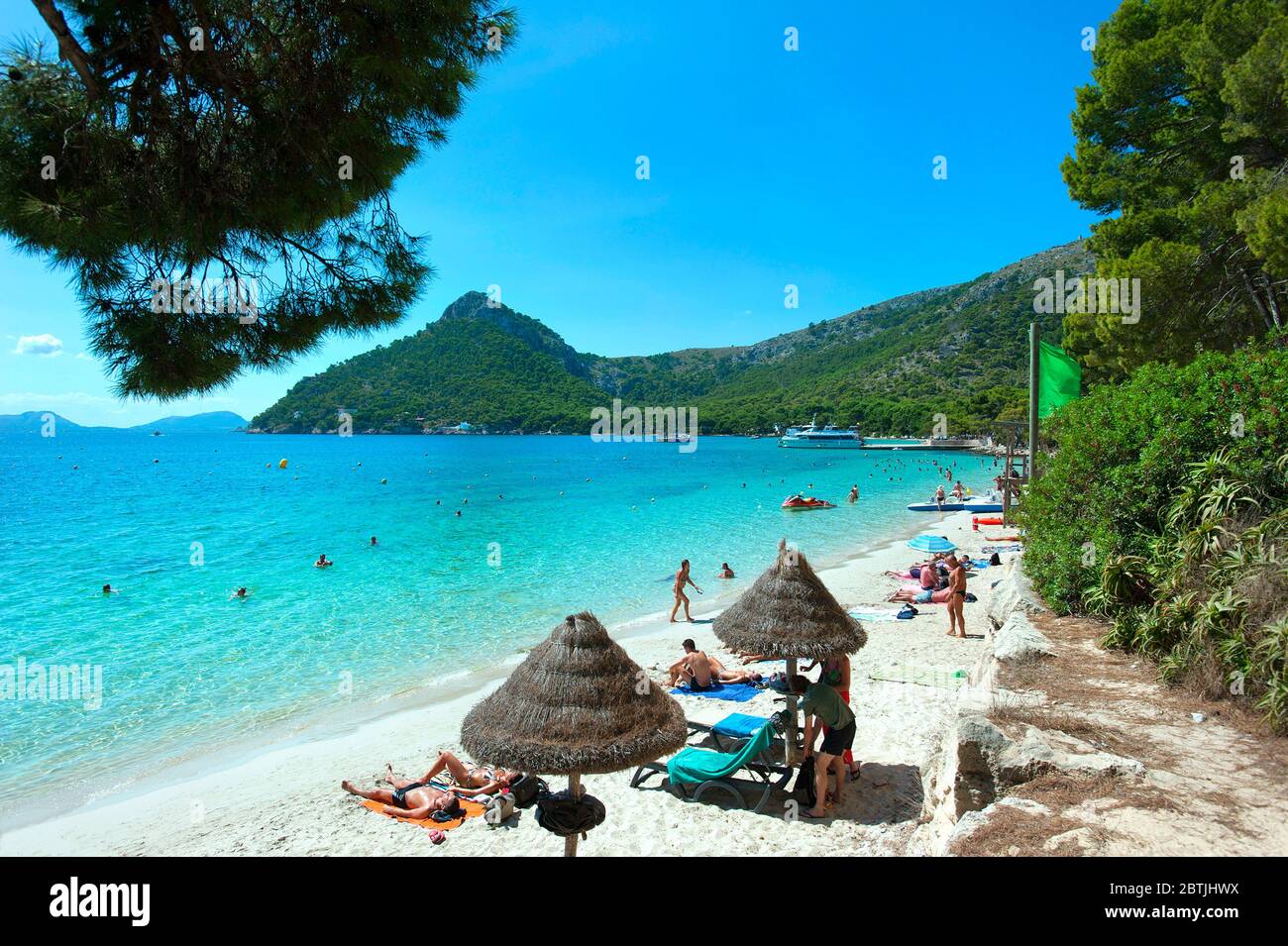 Cala Pi de la Posada, Formentor Beach, Mallorca, Baleares, Spain Stock  Photo - Alamy