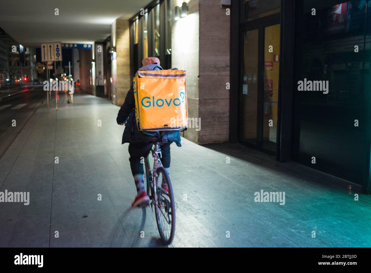 Rome, Italy: Rider. © Andrea Sabbadini Stock Photo - Alamy
