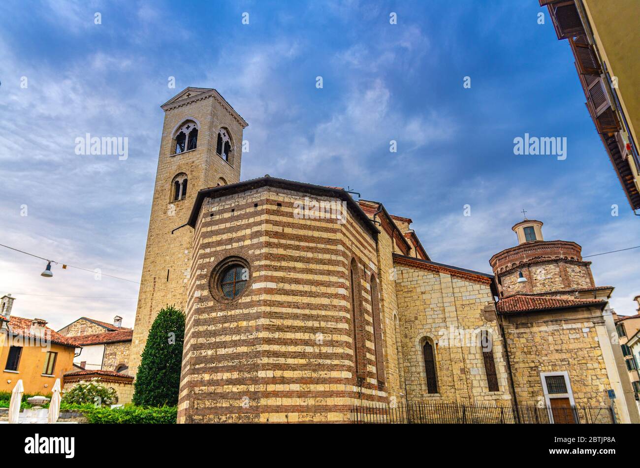 Chiesa Di San Francesco D Assisi Roman Catholic Church Romanesque Gothic Style Building And Franciscan Monastery Brescia City Historical Centre Italian Churches Lombardy Northern Italy Stock Photo Alamy