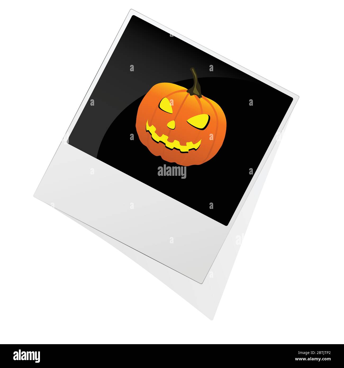 photo pumpkin for Halloween vector illustration Stock Vector Image ...