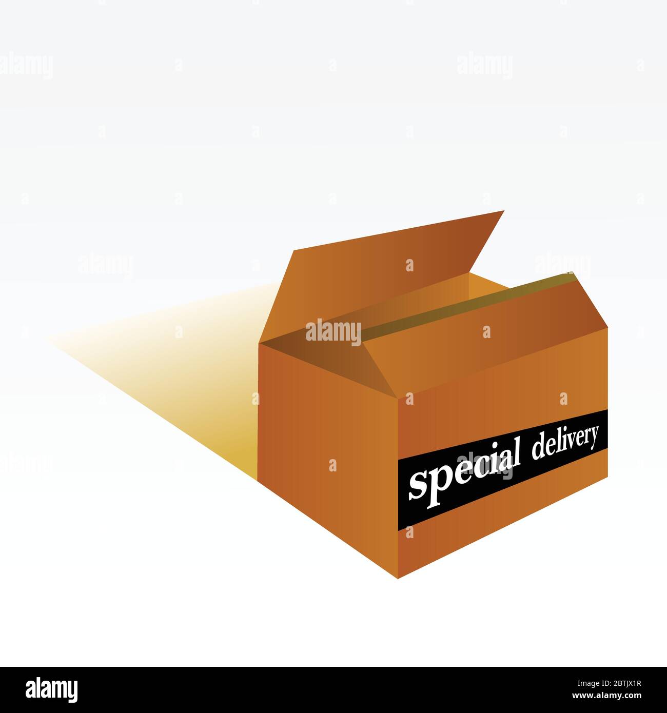 special delivery box vector illustration Stock Vector Image & Art Alamy