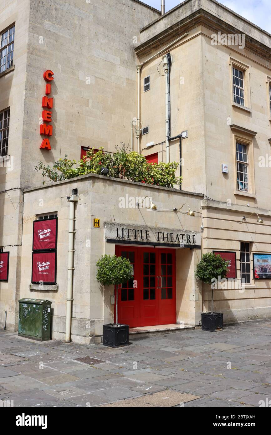 The Little Theatre, St Michaels Place, Bath Stock Photo - Alamy