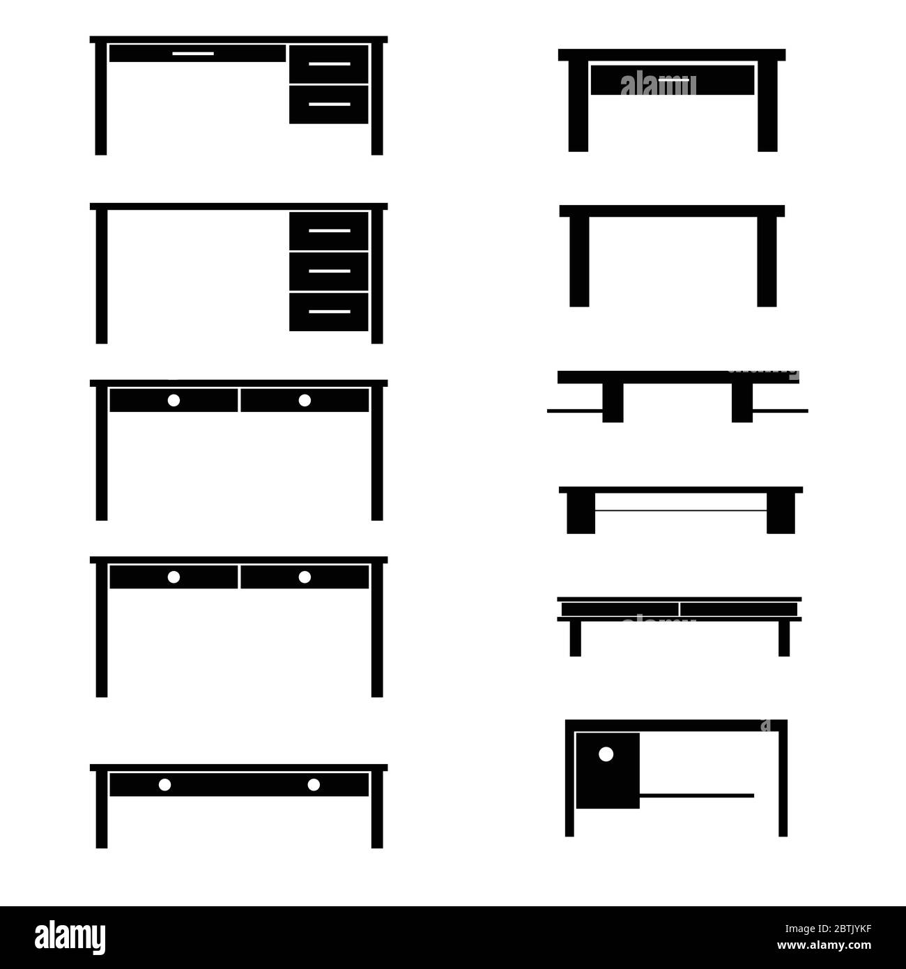 table black vector illustration Stock Vector Image & Art - Alamy
