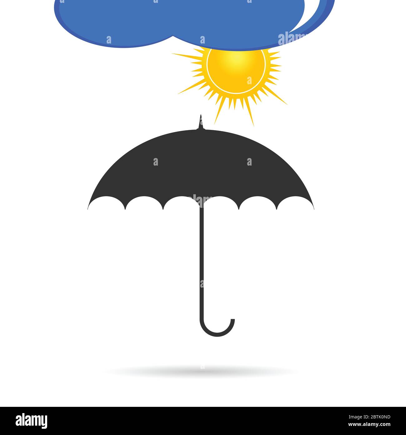 Colorful sunset back on Stock Vector Images - Alamy