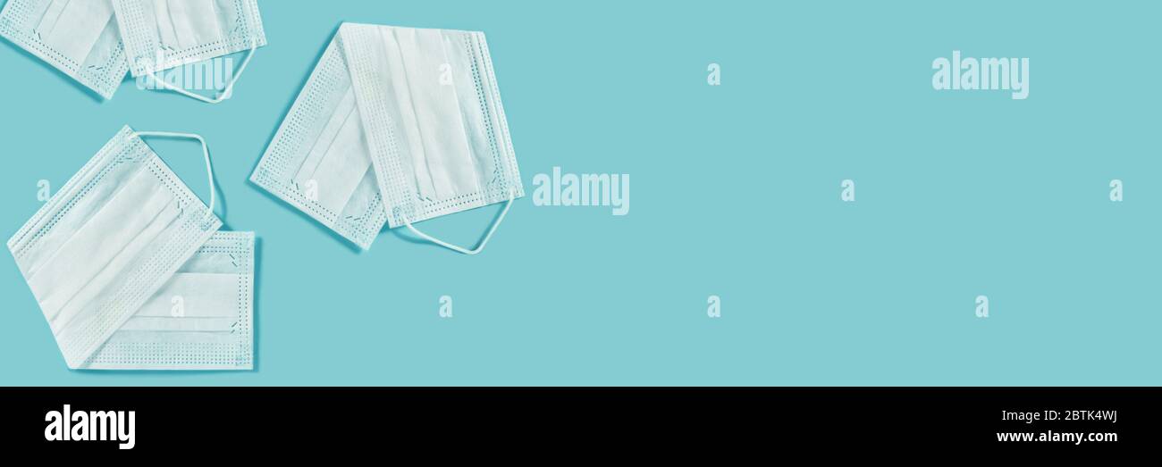 Masks banner hi-res stock photography and images - Alamy