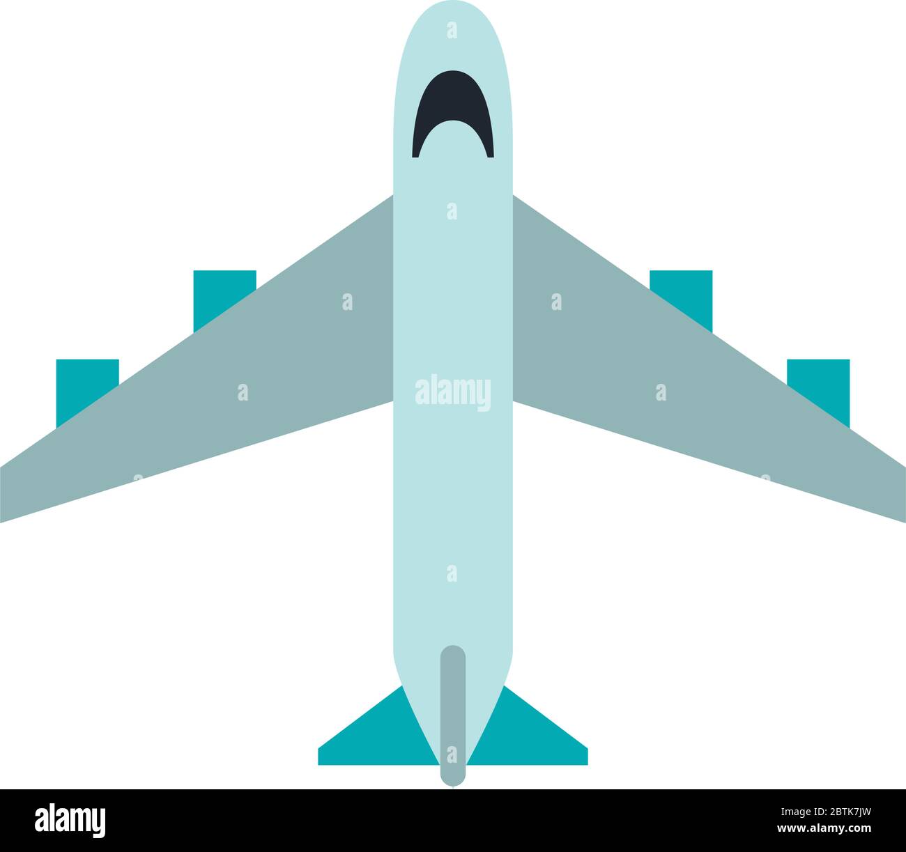 airplane flying transport isolated icon Stock Vector Image & Art - Alamy