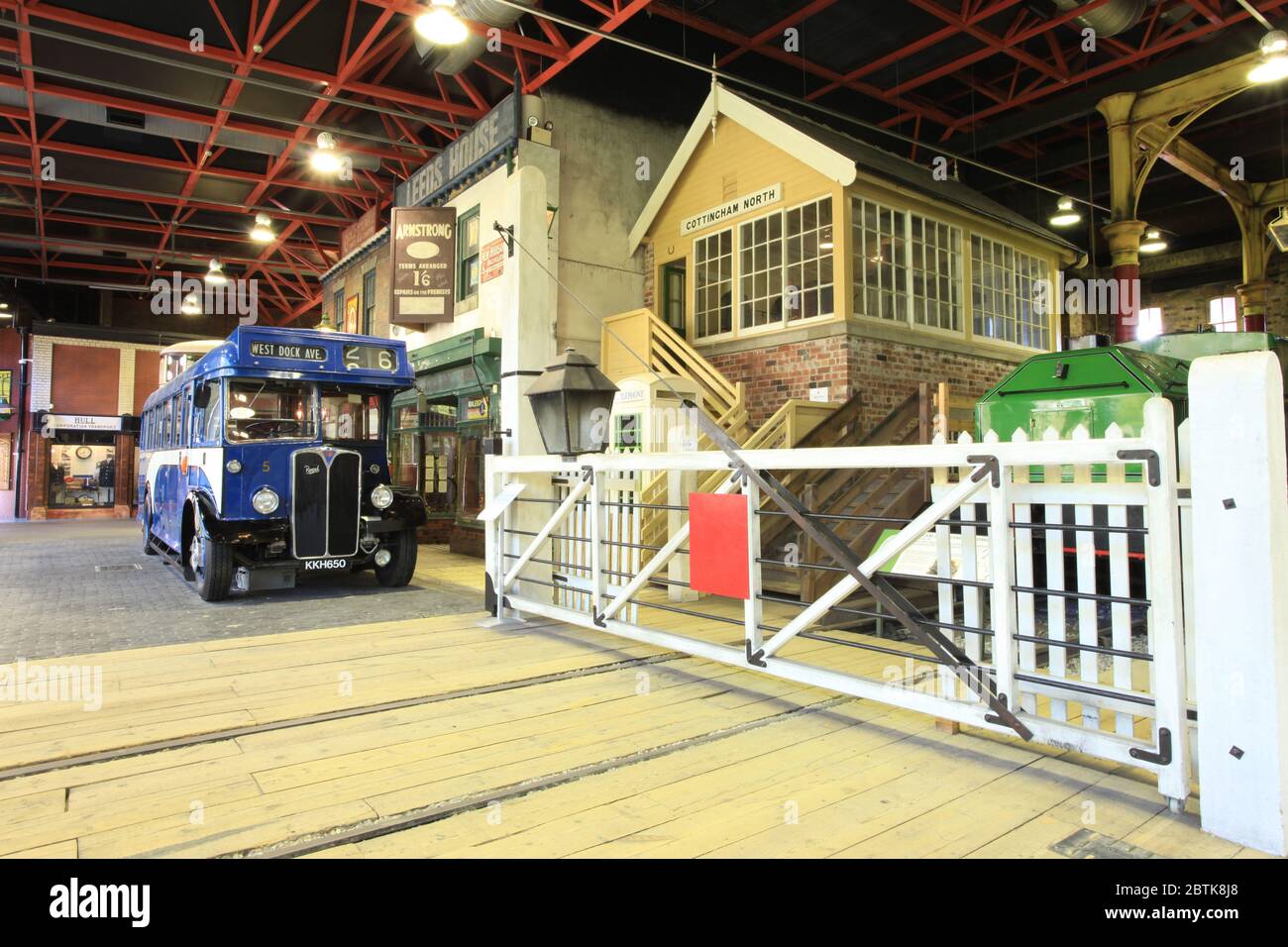 Manned Level Crossing Stock Photo Alamy