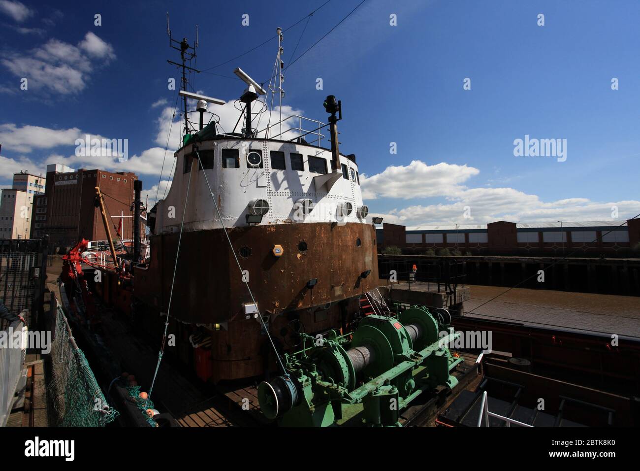 Arctic Corsair, deep-sea fishing trawler Stock Photo