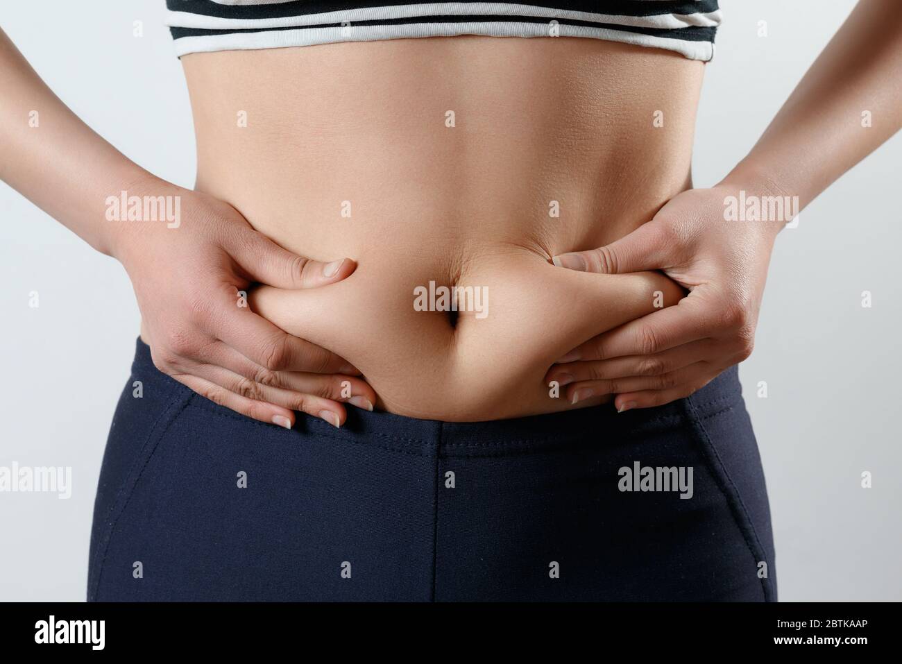 Loose skin stomach hi-res stock photography and images - Alamy