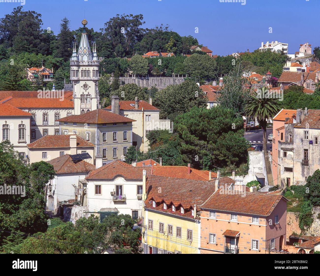 Historic centre, Sintra, Lisboa Region, Portugal Stock Photo