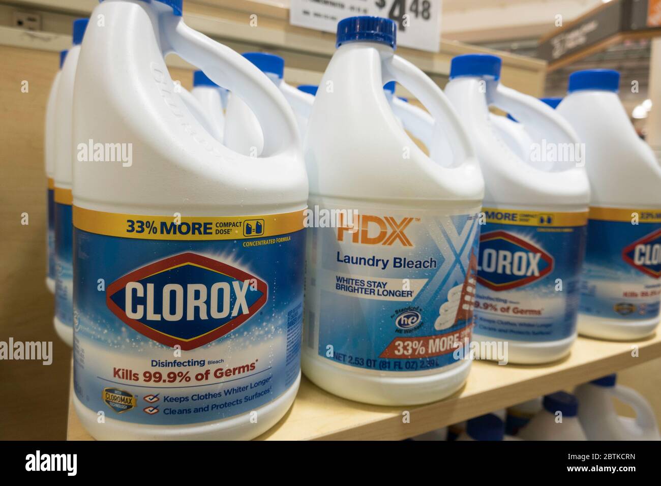 Home Depot Cleaning Products Store Display, NYC Stock Photo Alamy