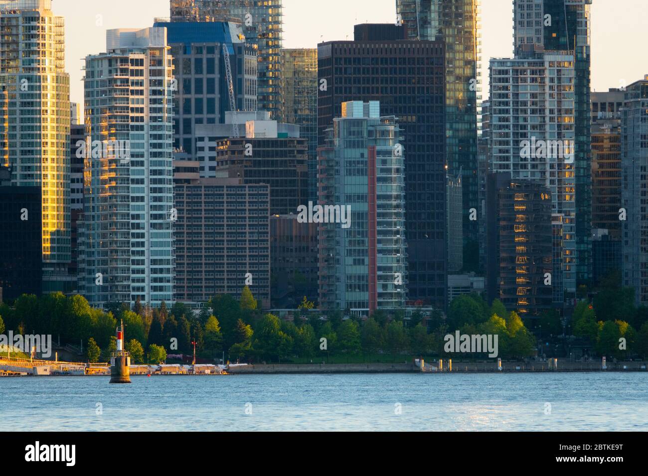 A view of downtown Vancouver from North Vancouver Stock Photo - Alamy