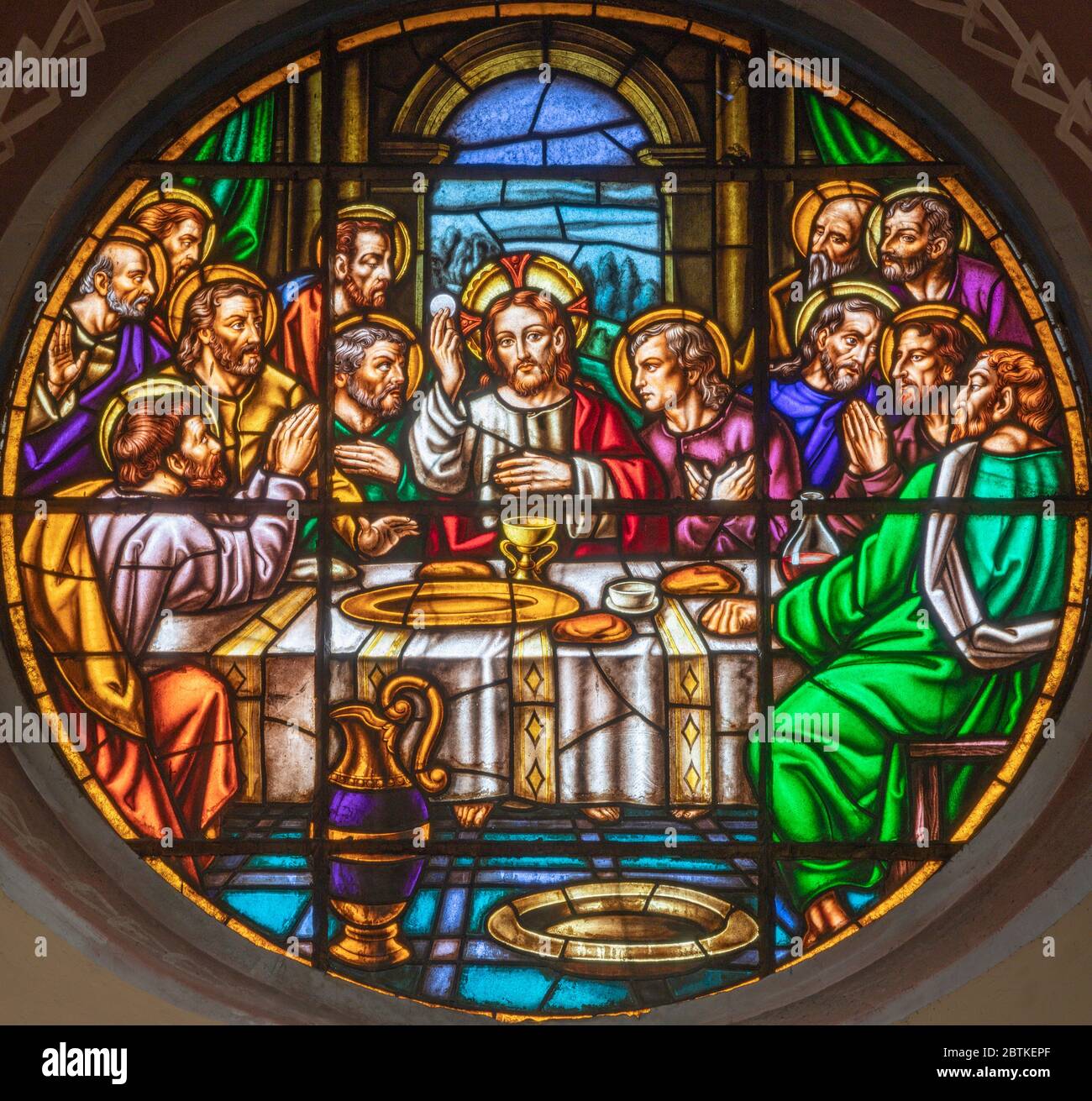 Modern last supper hi-res stock photography and images - Alamy