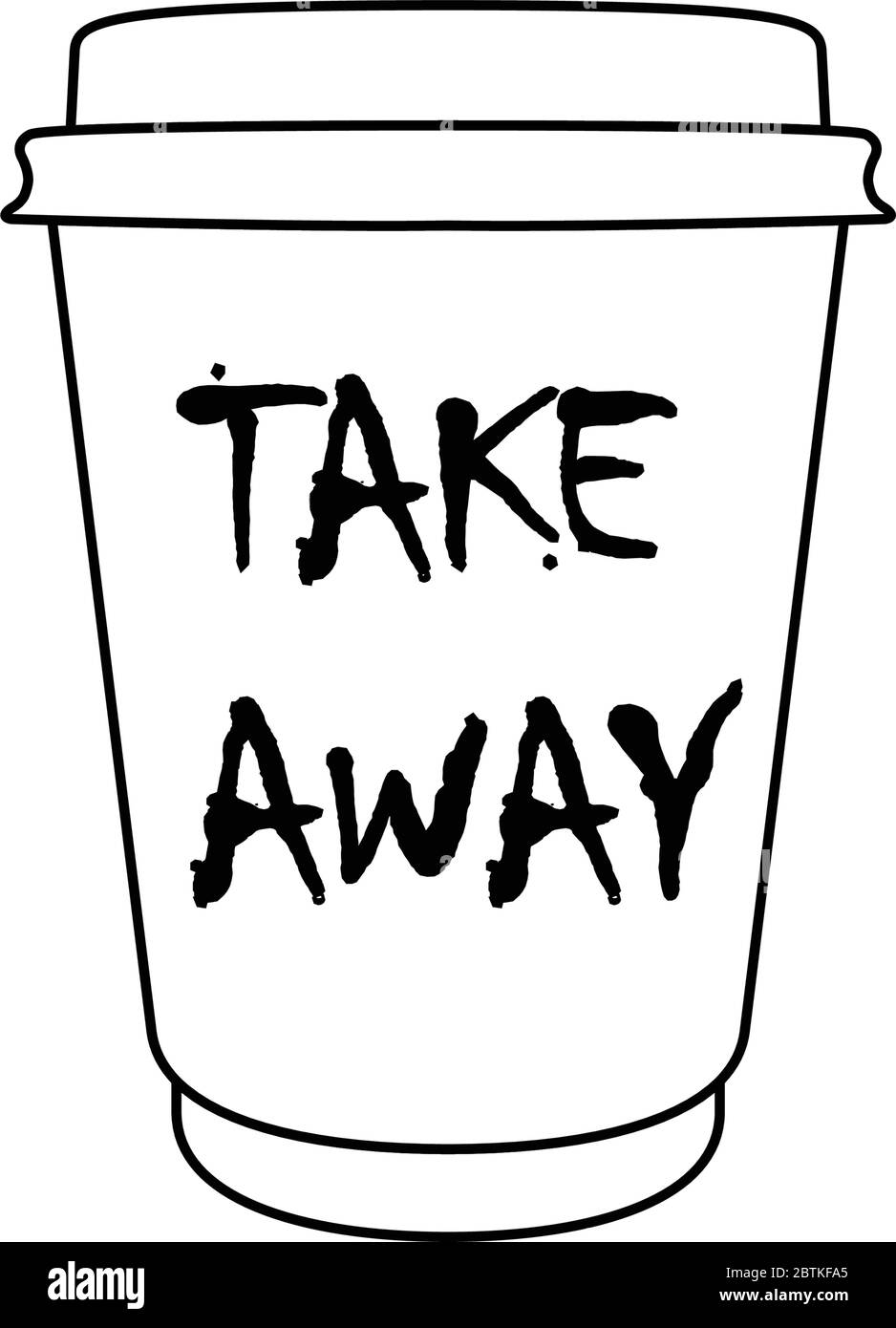 coffee icon Take away coffee sign Stock Vector Image & Art Alamy