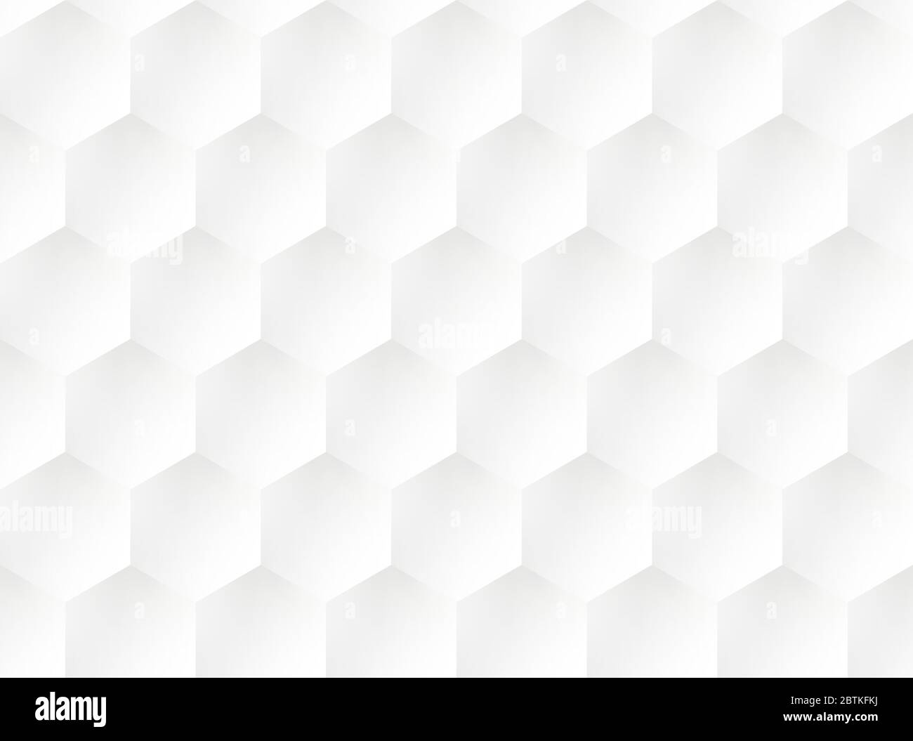 White embossed honeycomb pattern Stock Vector