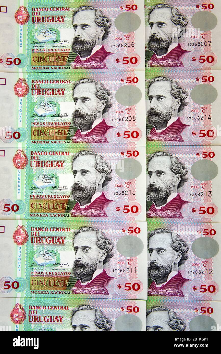 Uruguayan currency hi-res stock photography and images - Alamy