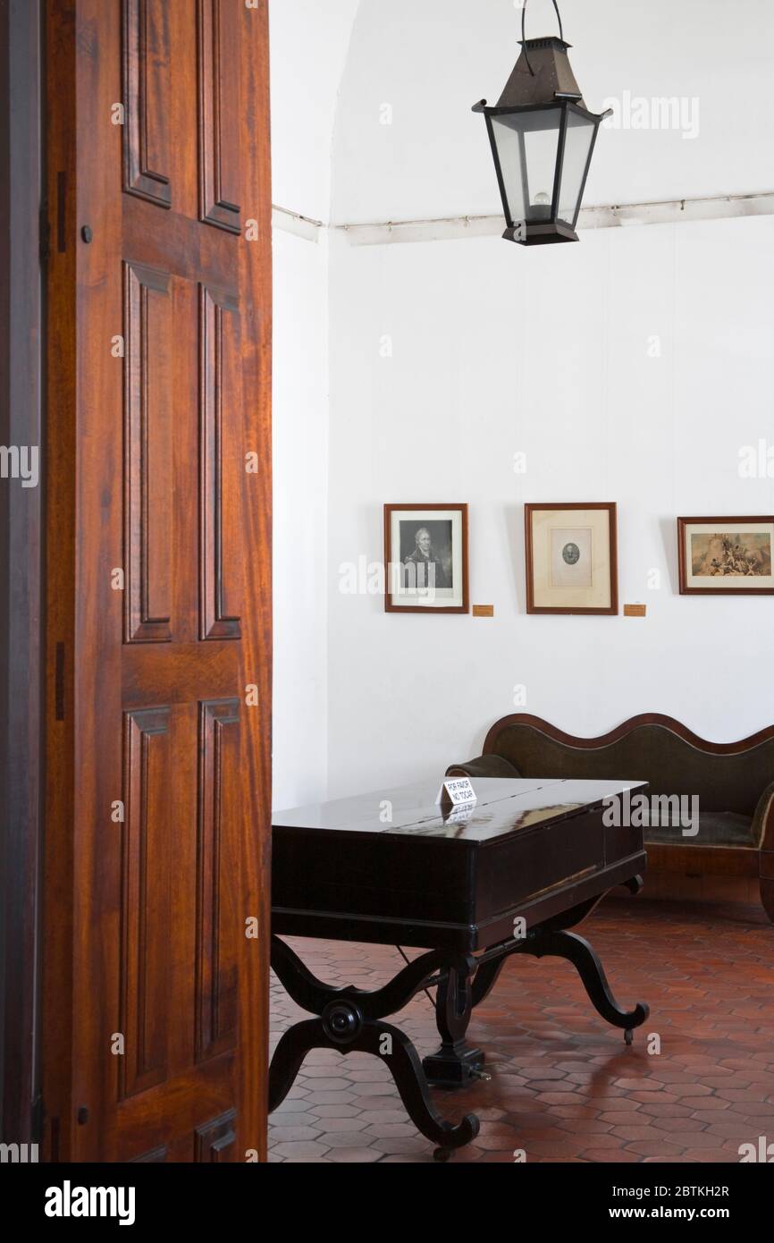 History Museum in Cabildo de Montevideo on Plaza Constitucion, Old City ...