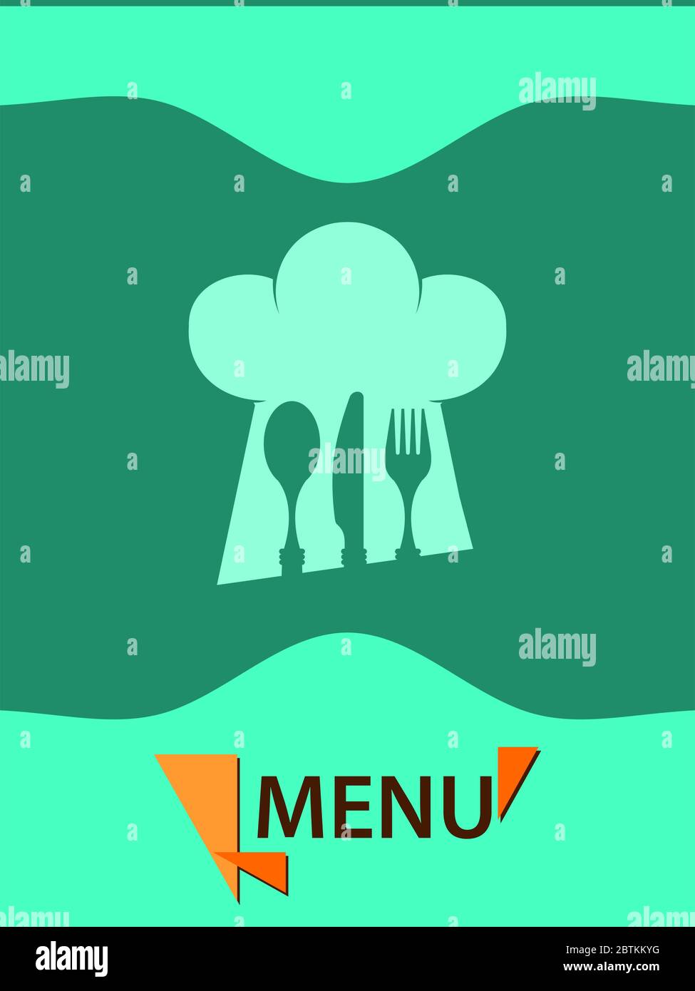 menu-card-design-template-stock-vector-image-art-alamy