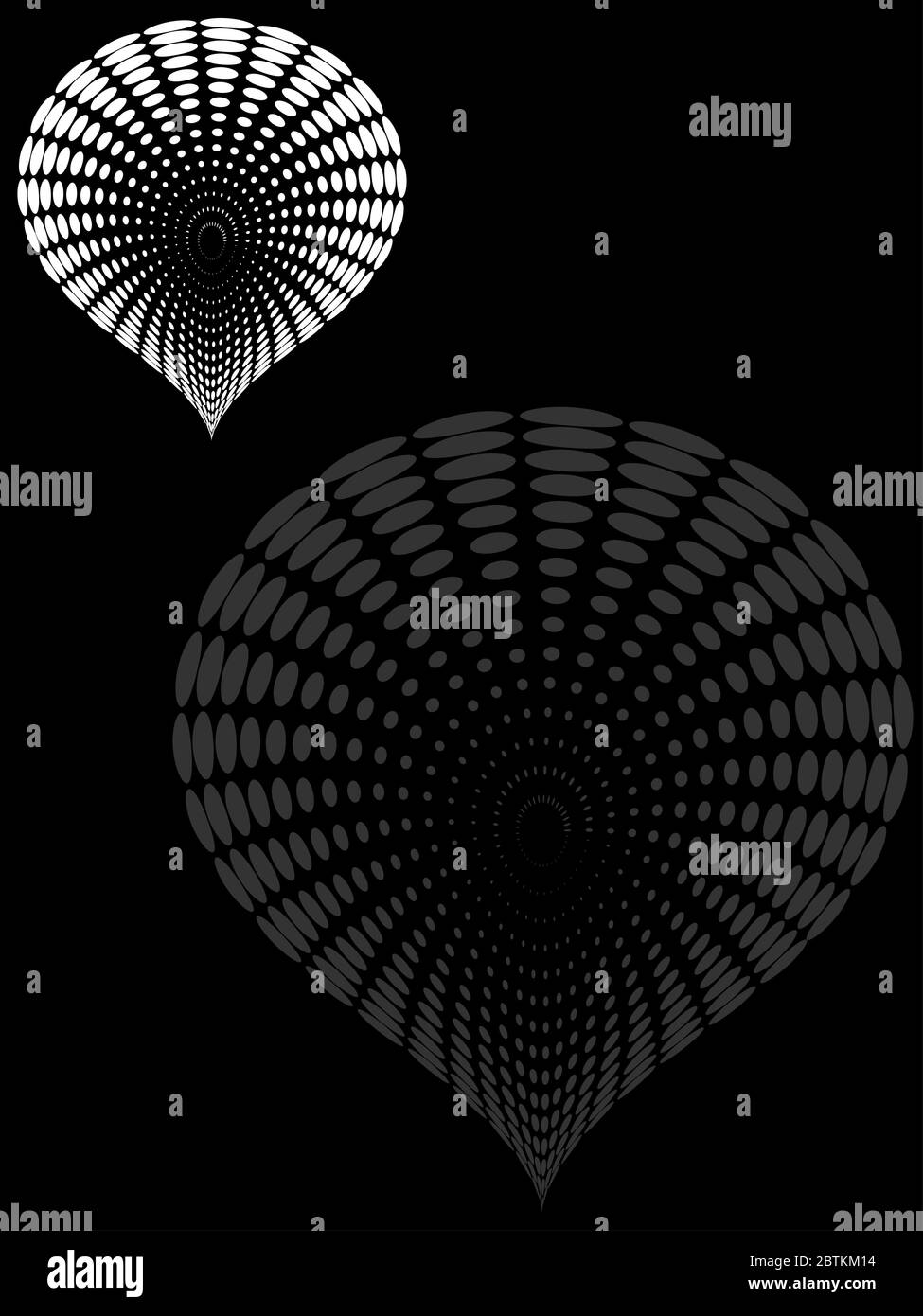 Background Composition, Web Template (Halftone) Vector Art Stock Vector ...