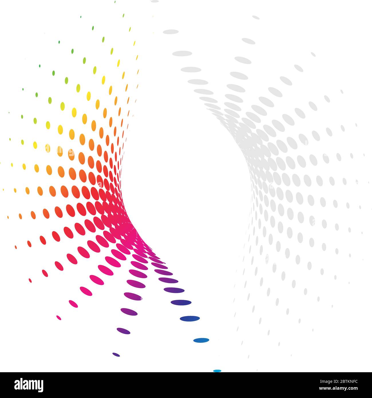 Background Composition Spectrum, Web Template (Halftone Stock Vector ...