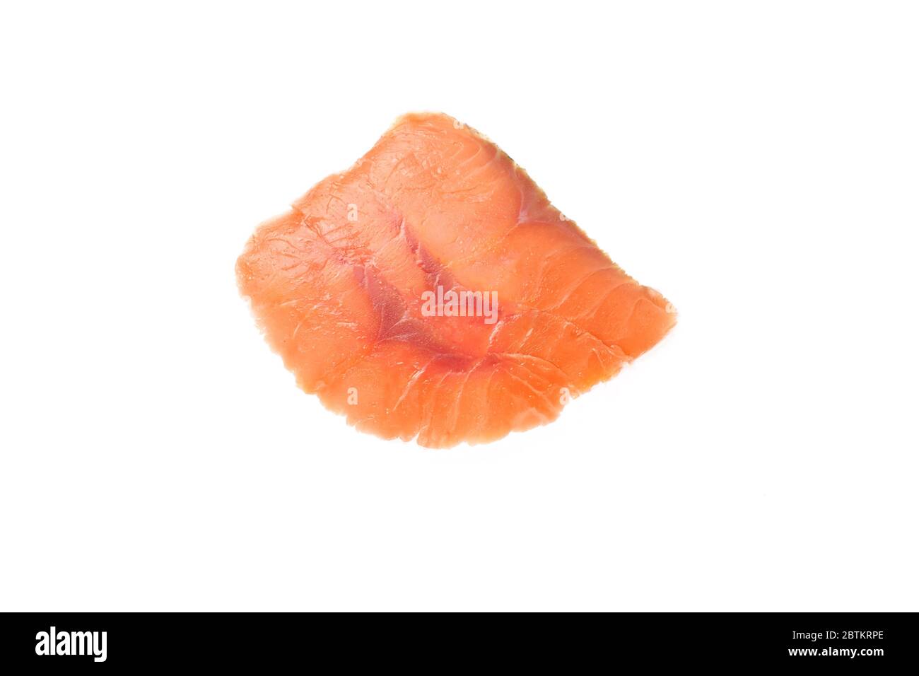 Fillet of red fish isolated on white background Stock Photo - Alamy