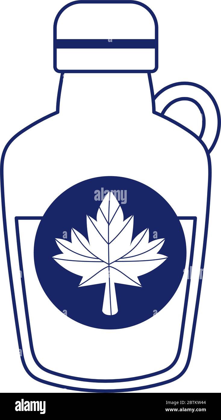 Canadian maple syrup design, Happy canada day holiday and national