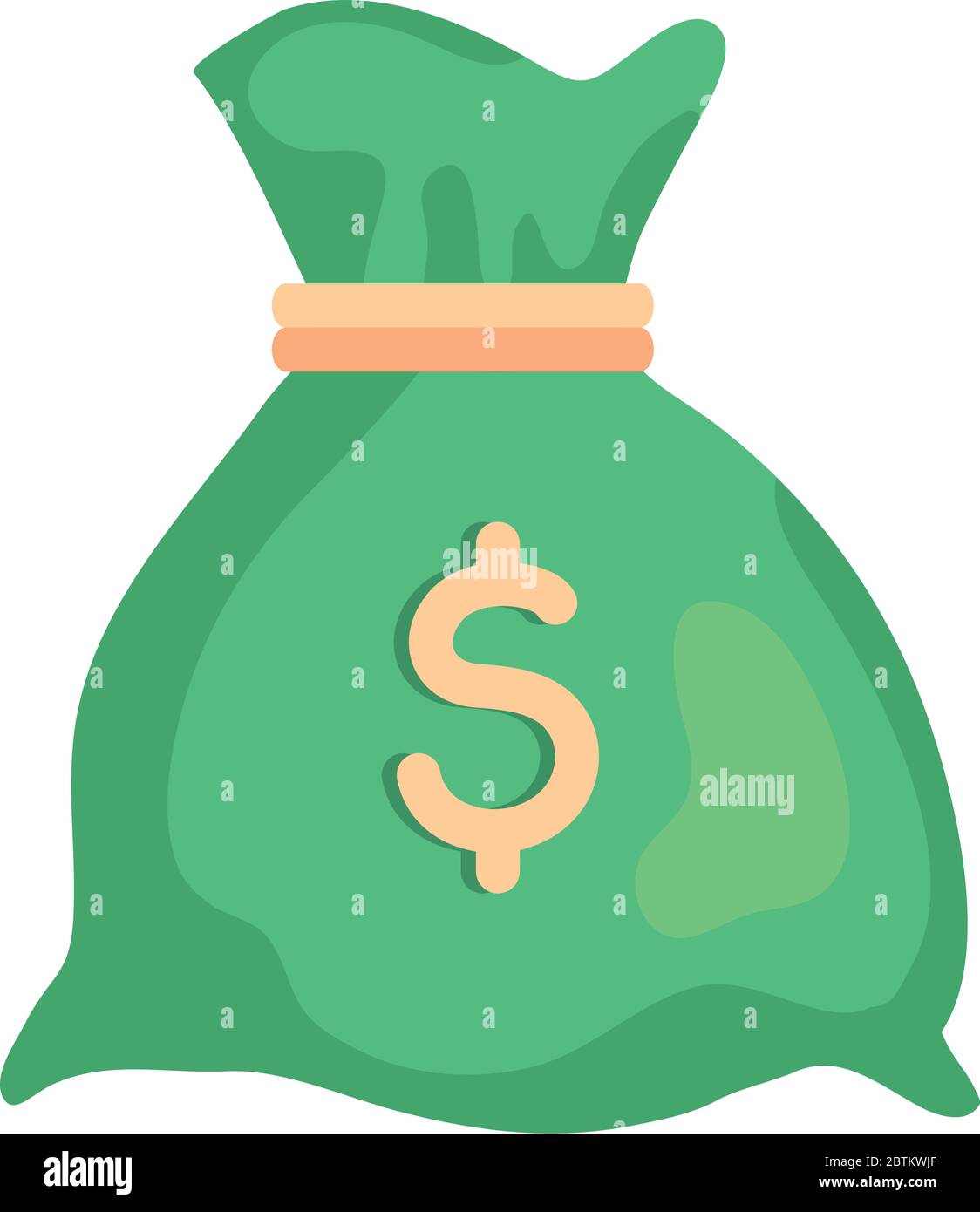 Money Bag Vector Icon, Moneybag Flat Simple Cartoon Illustration With Black  Drawstring And Dollar Sign Isolated On White Background Royalty Free SVG,  Cliparts, Vectors, and Stock Illustration. Image 148907576.