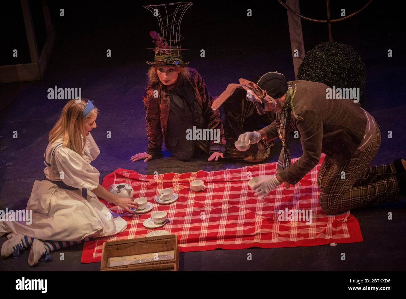 Alice in wonderland in the theater Stock Photo - Alamy