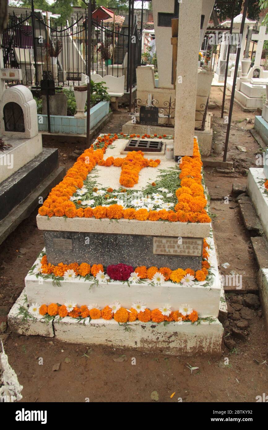 Flowers on grave hires stock photography and images Alamy