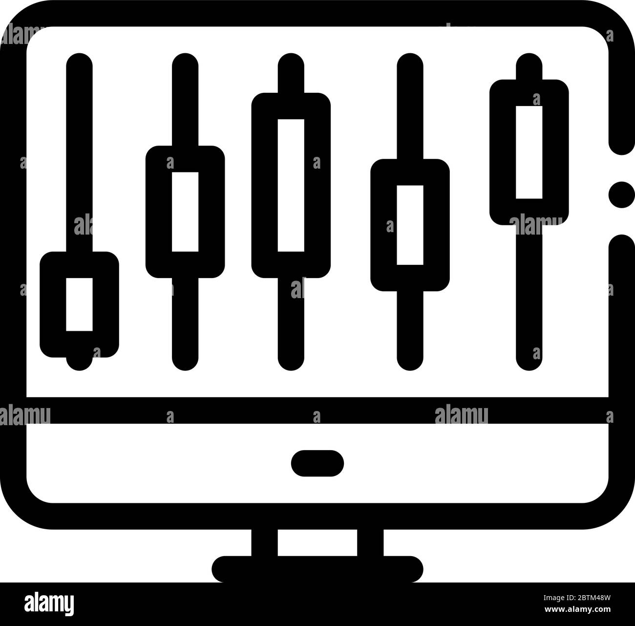 Salesman computer Black and White Stock Photos & Images - Alamy