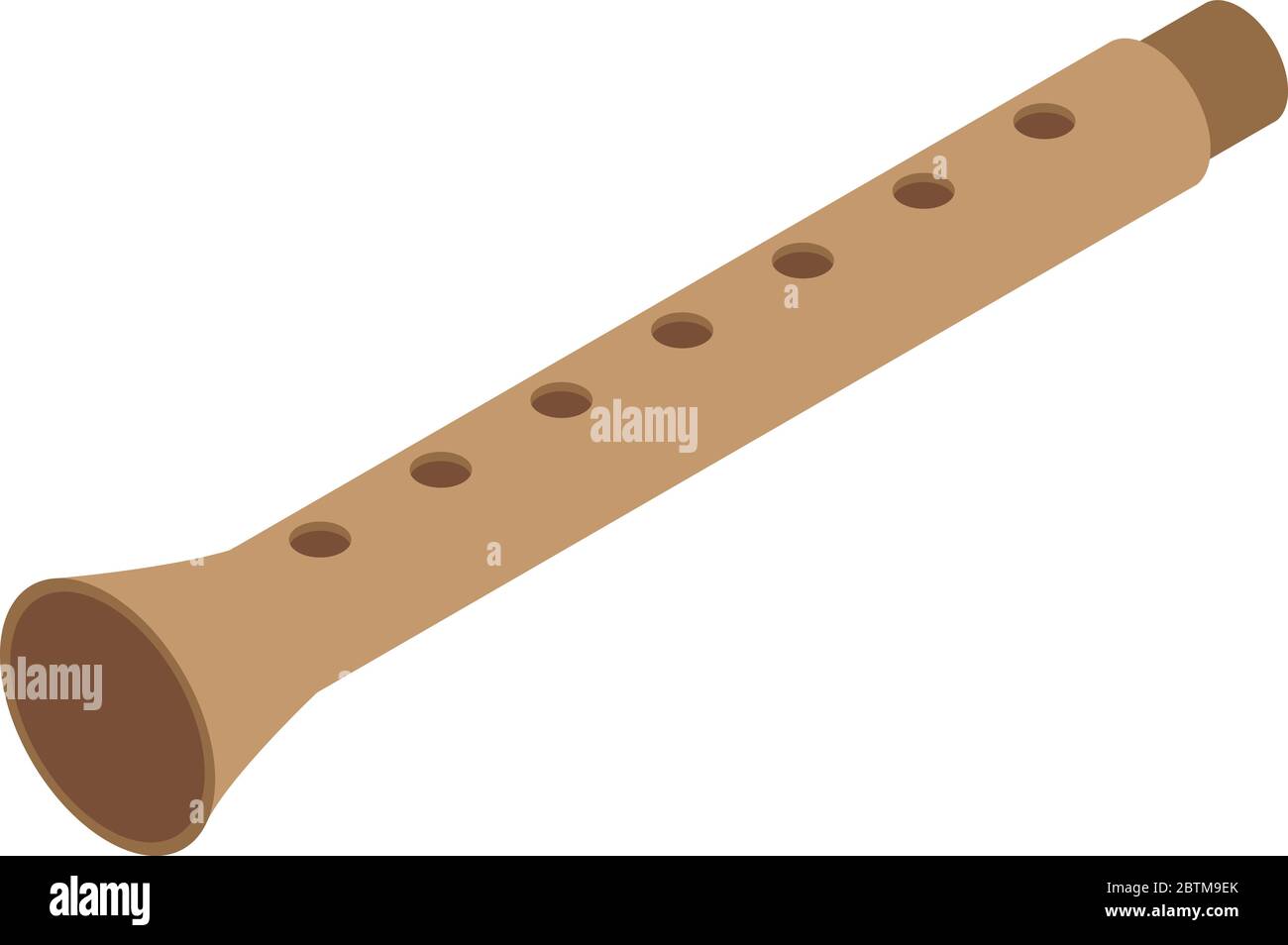 Musical flute icon, isometric style Stock Vector Image & Art - Alamy