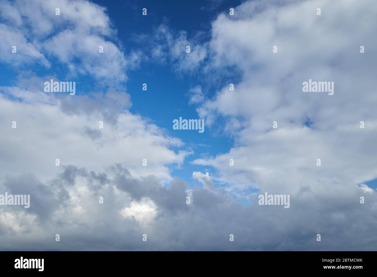 Dark clouds background. Dramatic cloudy sky. Stock Photo