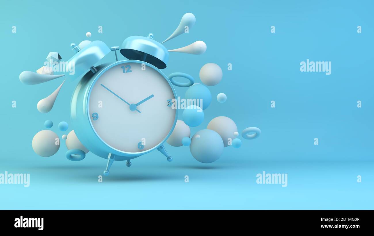 3d render alarm clock hires stock photography and images Alamy