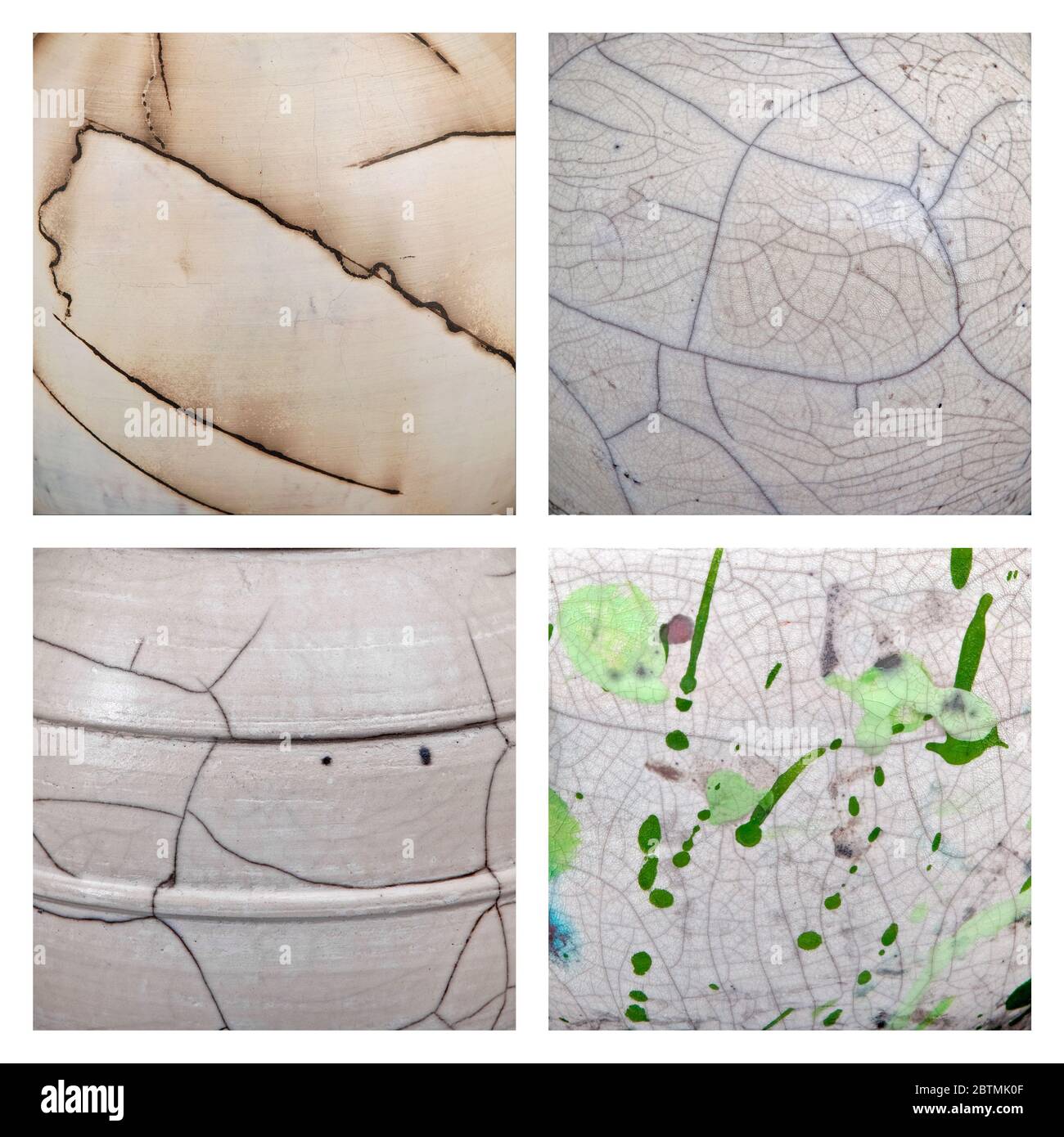 Collection of ceramic background or texture (four textures Stock Photo ...