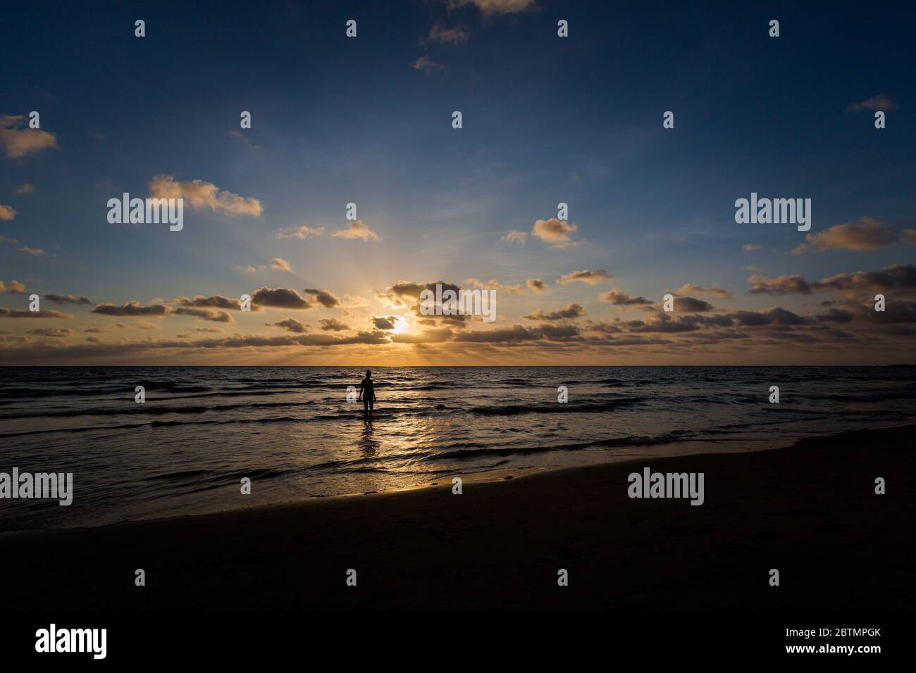 Sexi Young Woman Watching Sunset On Tropical Phu Quoc Island Cua Lo Area In Vietnam Landscape 4274