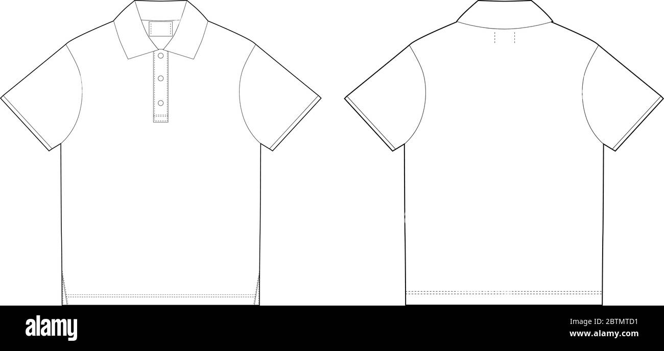 polo t shirt illustration