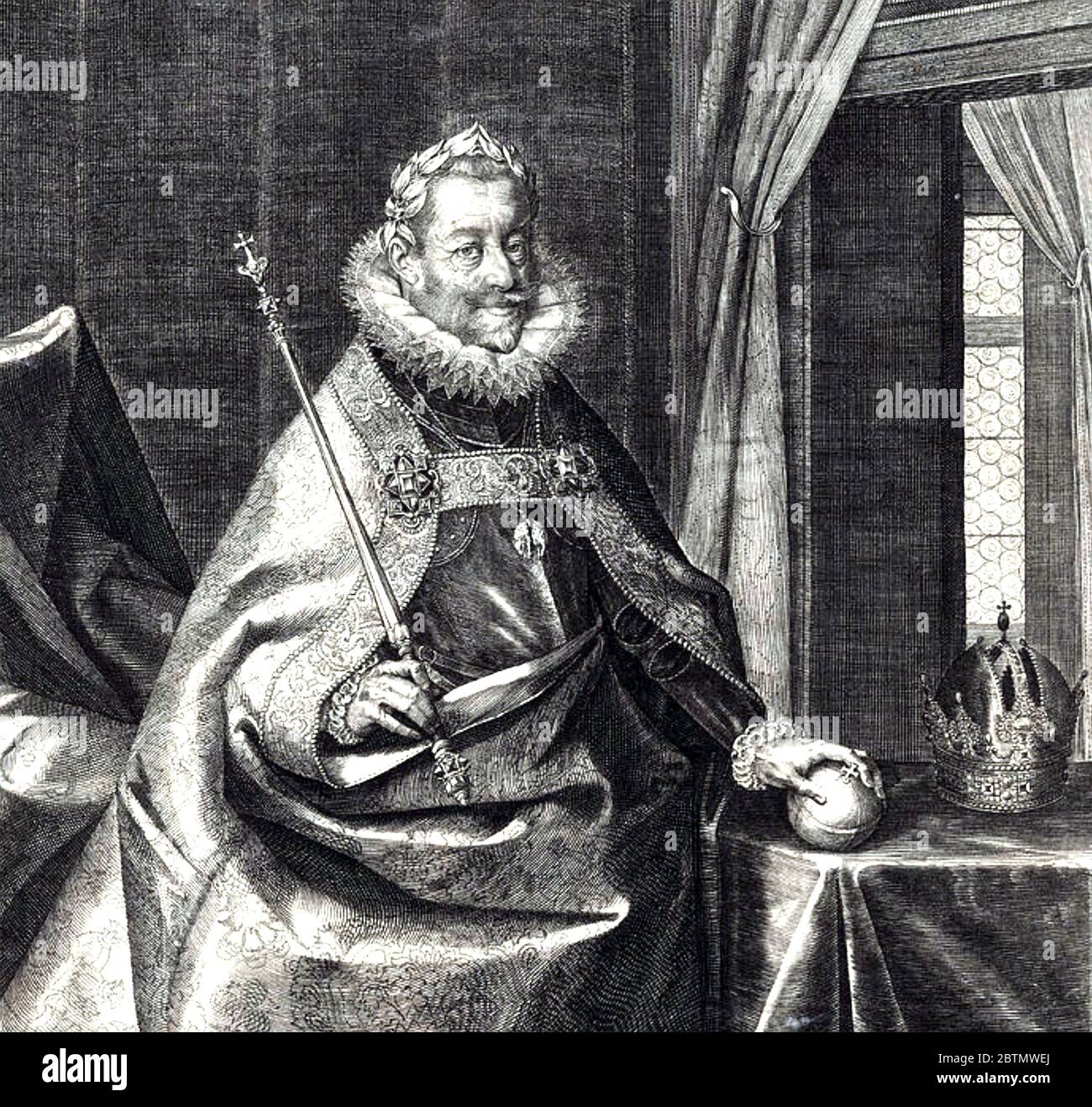 RUDOLF II, Holy Roman Emperor (1552-1612) Stock Photo