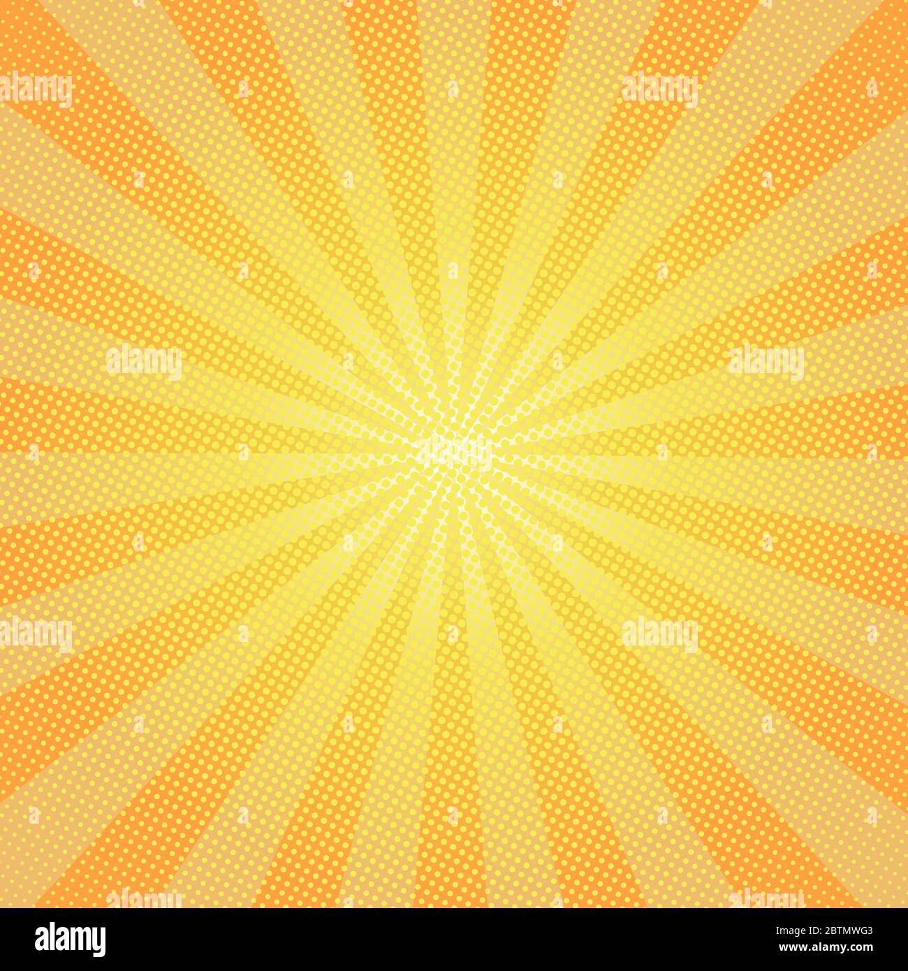 Sun rays background with circles, and vector illustration Stock Vector ...