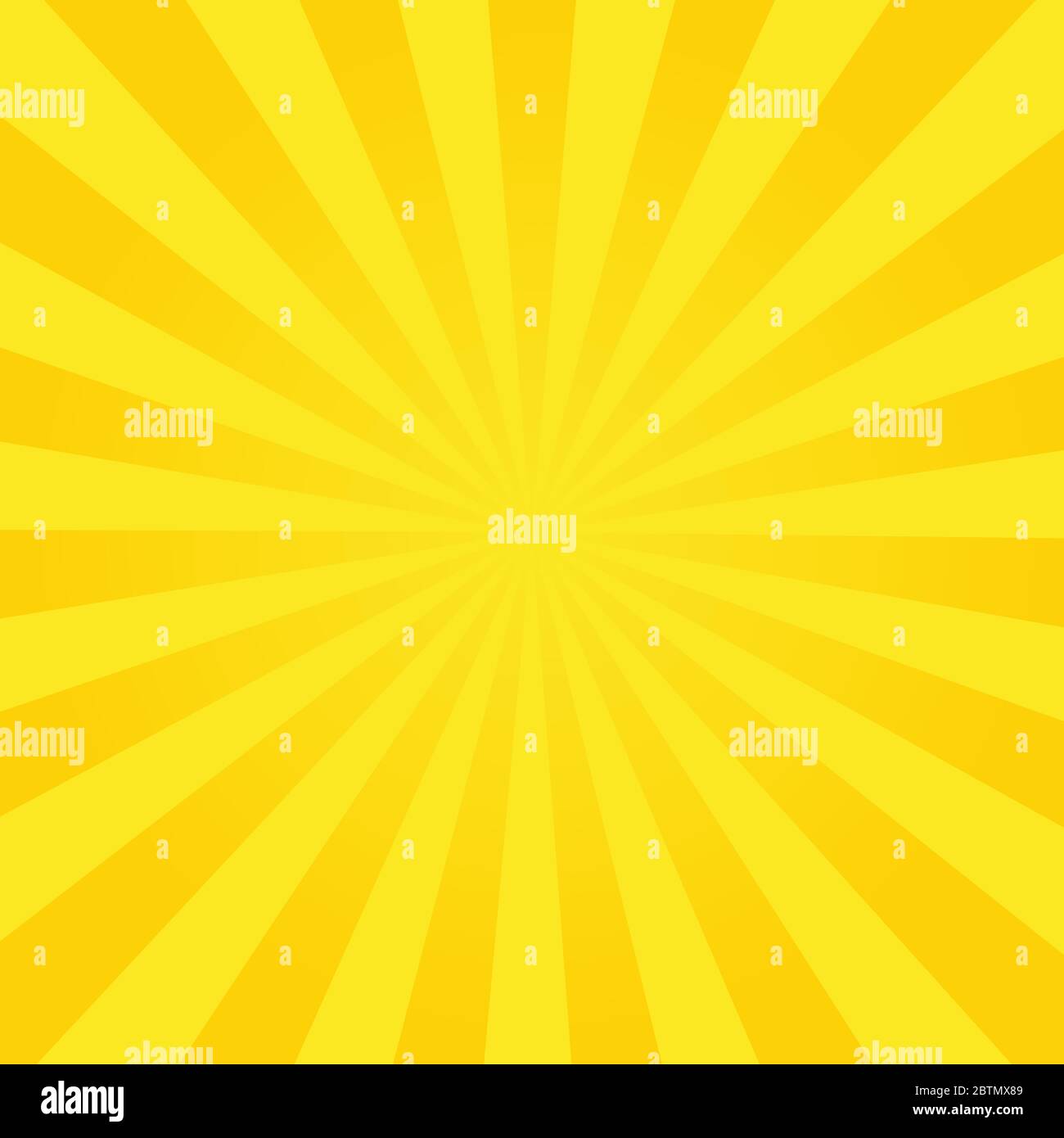 Sun rays, summer background orange colored, a vector illustration Stock Vector