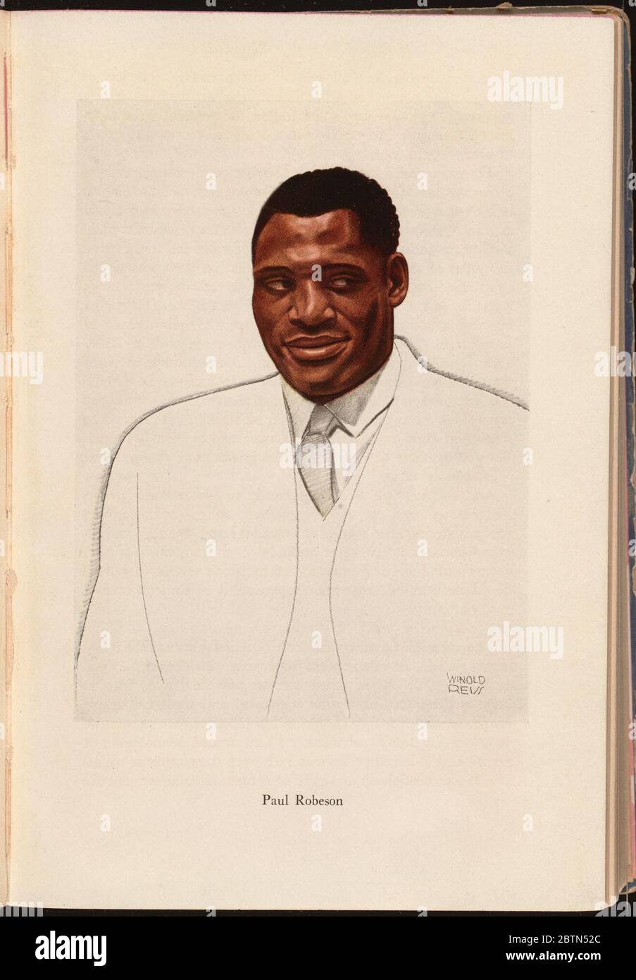 Paul Robeson, American Singer and Actor Stock Photo - Alamy