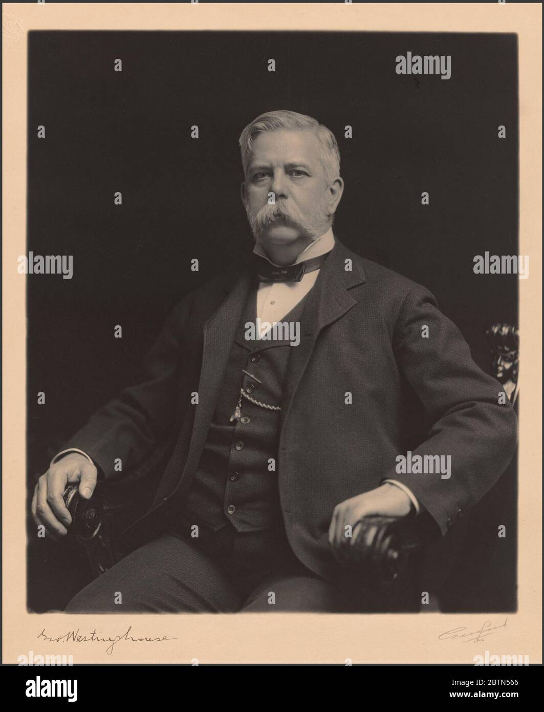 George Westinghouse. Stock Photo