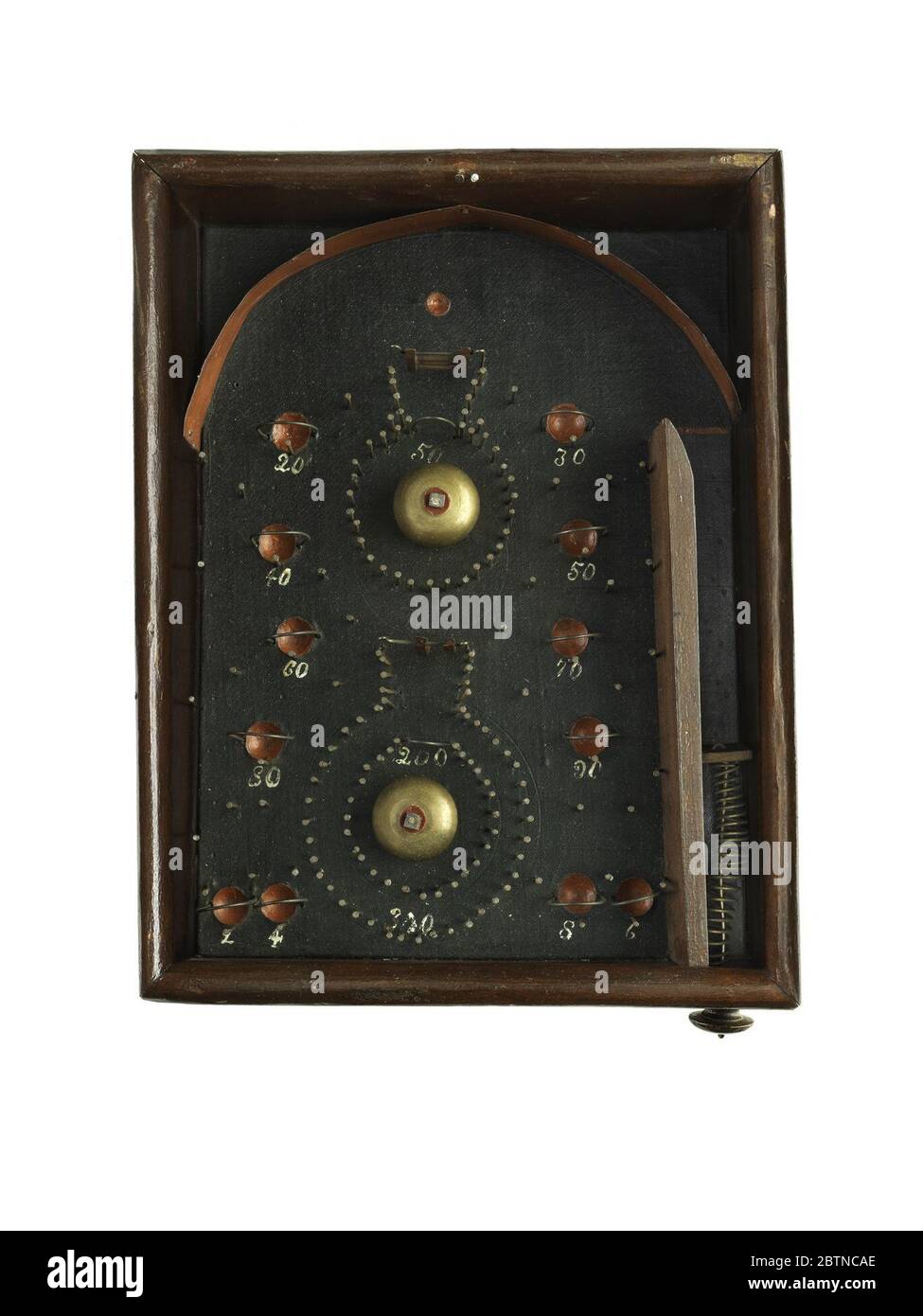 Bagatelle patent model patented by Montague Redgrave. Stock Photo