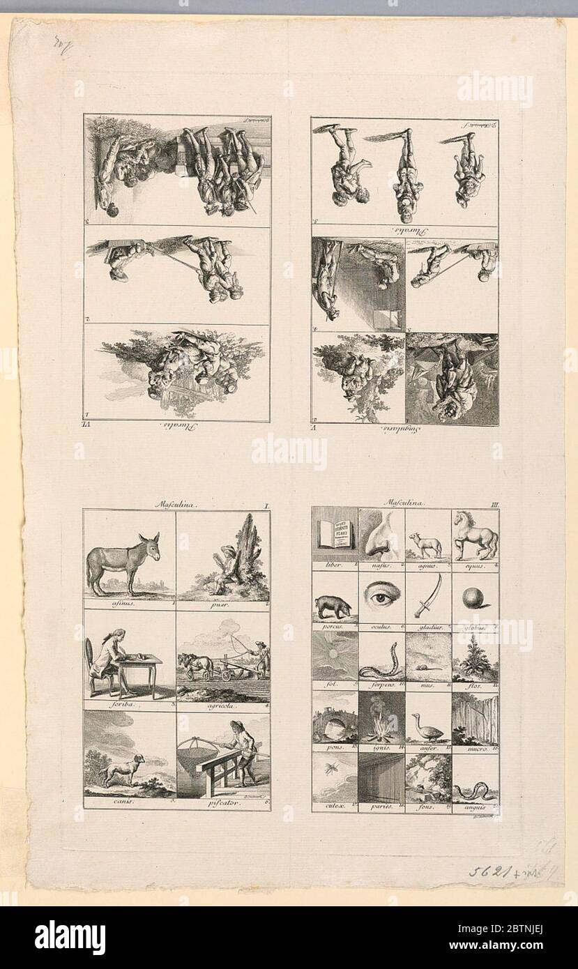 for a Latin Grammar. Research in ProgressFour sheets, showing